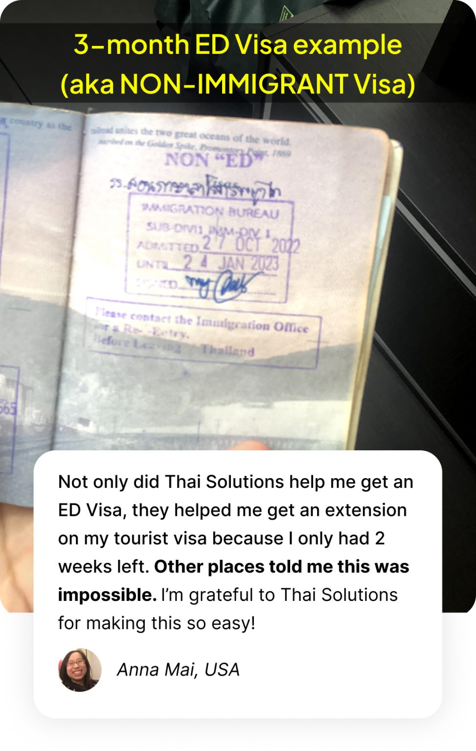 Thai Education Visa For US Citizens Thai Solutions