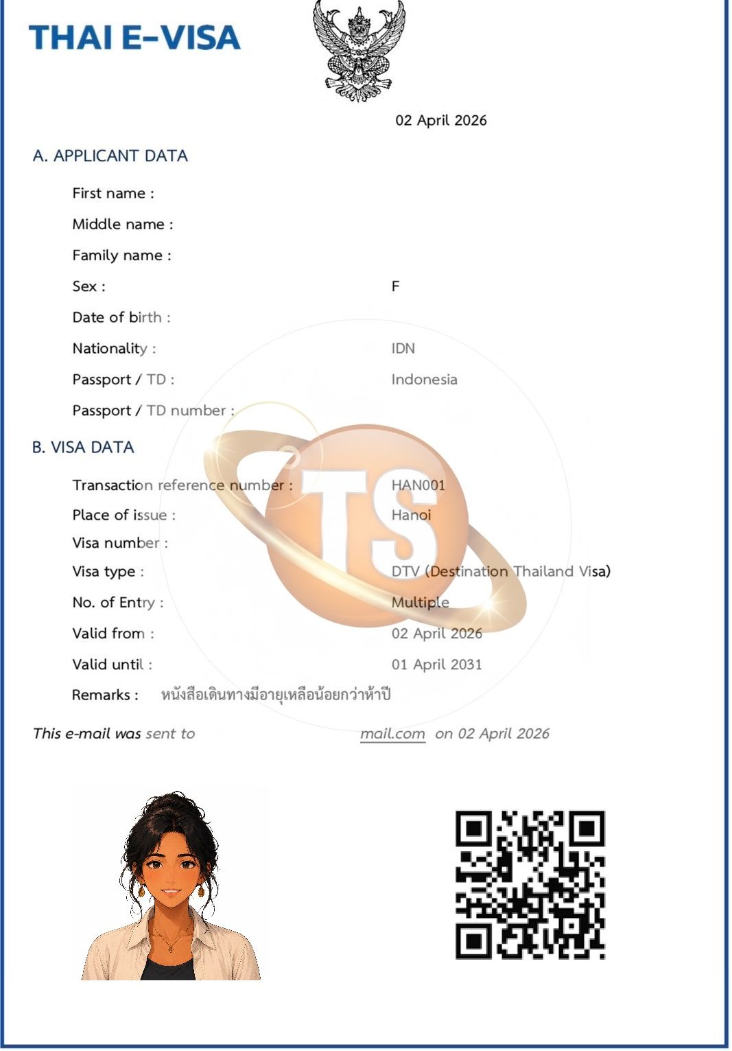 TS DTV Visa Example 2 Logo added